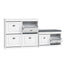 Shoe Cabinet Bench Set Flip Drawer Hallway Living Room White
