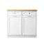 Buffet Sideboard Cabinet Kitchen Tilt Out Bin Holder Storage Cupboard
