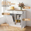 Buffet Sideboard Cabinet Kitchen Tilt Out Bin Holder Storage Cupboard
