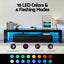 LED TV Unit & Coffee Table Set Storage Cabinet Black