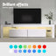 LED TV Unit & Coffee Table Set Storage Cabinet White