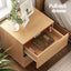 Artiss Bedside Table 2 Drawers Nightstand Pine