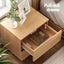 Artiss 2X Bedside Table 2 Drawers Nightstand Pine