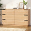 Artiss 6 Chest of Drawers Dresser Table Pine
