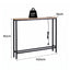 Console Table Entryway Hallway Display Desk Charging Station Wood