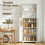 Artiss Buffet Sideboard Cabinet Pantry Kitchen Bathroom Storage Cupboard 160cm