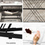 Nesting Coffee Table Set of 2 Marble Effect