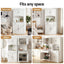 2x Buffet Sideboard Hutch Pantry Cabinet Kitchen Storage BEINI White