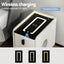 Artiss Smart Bedside Table with Wireless Charging - AIDA White