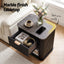 Artiss Bedside Table with 1 Drawer Side Table Black Nightstand