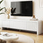 TV Unit Entertainment Unit Storage Cabinet 180cm White