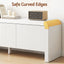 TV Unit Entertainment Unit Storage Cabinet 180cm White