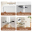 TV Unit Entertainment Unit Storage Cabinet 180cm White