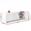 Artiss TV Unit Entertainment Unit Storage Cabinet Adjustable Shelf 180cm White