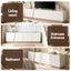 180cm TV Unit Storage Cabinet Living Room White & Pine