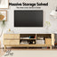 TV Unit & Chest of Drawers Set Solid Wood Legs Pine