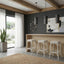 Belle Bar Stool White