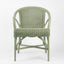 Belle Rattan Armchair Green