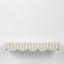 Belle Rattan Wall Shelf White 60Cm