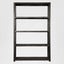 Carfu Wooden Shelf 150x40x240 Black