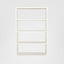 Carfu Wooden Shelf 150x40x240 White