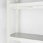 Carfu Wooden Shelf 150x40x240 White