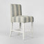 Slip Cover Only - Ville Blue/White Stripe (Counter Stool)