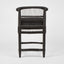 Livingstone Bar Stool Black/Black Cushion - Outdoor Under-Cover