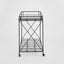 Sheffield Bar Cart Outdoor Iron & Glass
