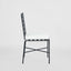 Sheffield Dining Chair Outdoor with White Cushion
