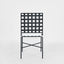 Sheffield Dining Chair Outdoor with White Cushion