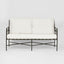 Sheffield 2 seater Iron Armchair Lounge -Outdoor