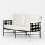 Sheffield 2 seater Iron Armchair Lounge -Outdoor