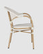 Cannes Outdoor Aluminium Armchair Taupe