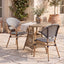Cannes Outdoor Aluminium Armchair Black & White