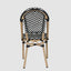 Cannes Outdoor Aluminium Chair Black & White