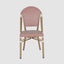 Cannes Outdoor Aluminium Chair Red & White