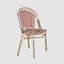 Cannes Outdoor Aluminium Chair Red & White