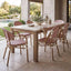 Cannes Outdoor Aluminium Chair Red & White