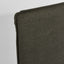 Slip Cover Only - Coolum Bedhead Single
 Charcoal