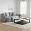 Denver Marble Coffee Table Black - House of Isabella AU