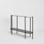 The James Marble Console Black/White Marble