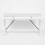 Amos Oak Desk White
