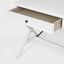 Amos Oak Desk White