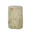 Binga Petrified Wood Stool 50cm
