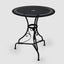Annabel Round Table 70cm Black -Outdoor Bistro dining