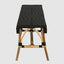 Missoli Rattan Bench Black