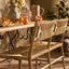 Lisbon Love Seat Natural