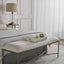 Palais Bench Gold & Linen