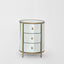 Palais Bedside 3 Drawer Mirror & Gold